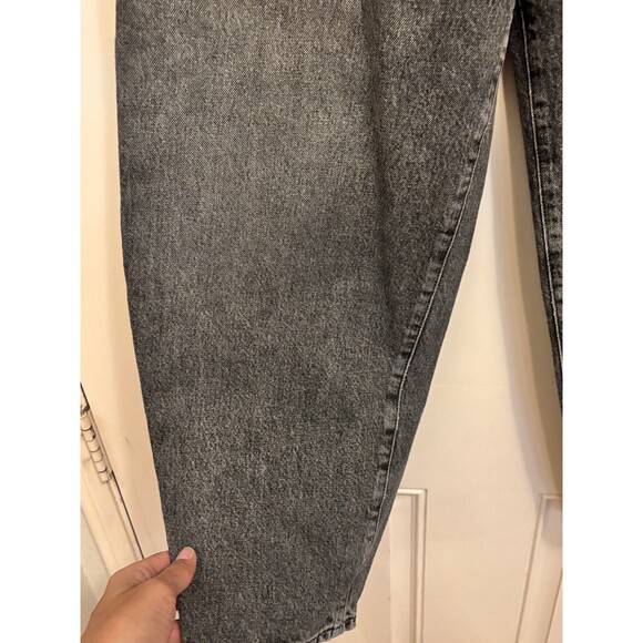 Agolde Balloon Jeans Ultra High Rise wide Tapered 29 black Acid Wash Women denim - Picture 5 of 8